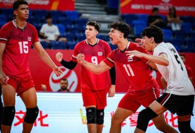 منتخب شباب الطائرة يخسر من كوبا في دور ال 16 ببطولة العالم