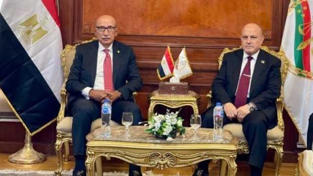 رئيس محكمة النقض يزور رئيس هيئة النيابة الإدارية لتقديم التهنئة له
