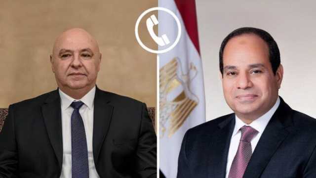 عاجل| الرئيس السيسي يؤكد دعم مصر الراسخ لسيادة لبنان وسلامة ووحدة أراضيه