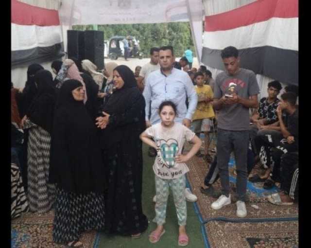 استمرار توافد الناخبين في منشأة القناطر بالجيزة قبل إغلاق باب التصويت