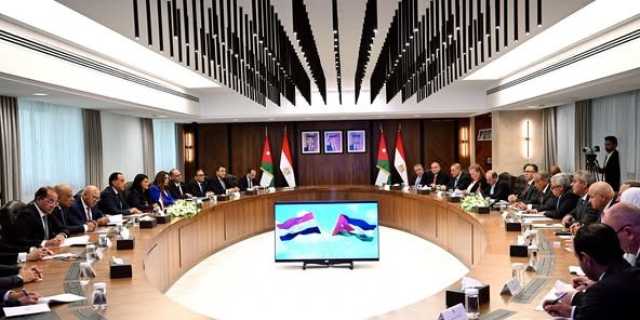 رئيسا وزراء مصر والأردن يترأسان أعمال اللجنة العليا المصرية الأردنية المشتركة