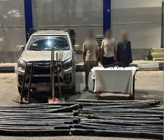 «الداخلية» تضبط 3 أشخاص بتهمة سرقة كابلات خاصة بإحدى الشركات في المنوفية
