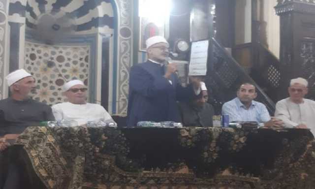 العمل الصالح طريق السعادة.. ندوة توعوية لخريجي الأزهر بكفر العرب بكفر الزيات