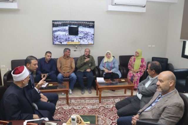 سكرتير عام مساعد بني سويف يتابع تطوير مسجد السيدة حورية ليعود إلى سابق عهده