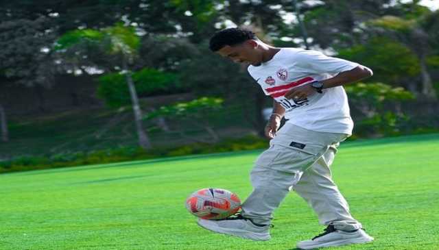 استقبال خاص من لاعبي الزمالك للبرازيلي خوان بيزيرا