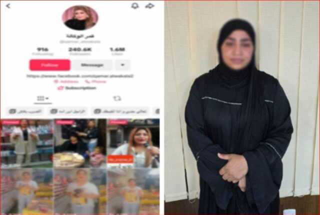حبس البلوجر «قمر الوكالة» بتهمة نشر مقاطع خادشة للحياء