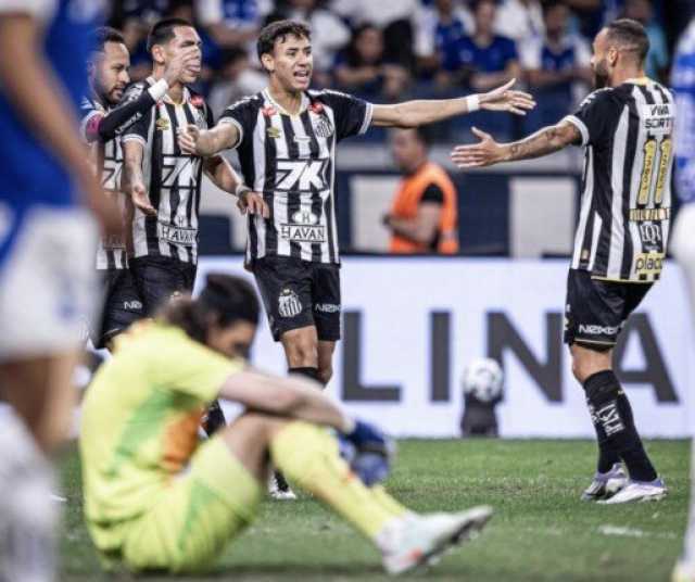 سانتوس يفوز على كروزيرو في الدوري البرازيلي