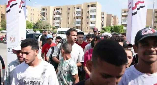 حضور للشباب في اليوم الثاني لانتخابات مجلس الشيوخ في الشيخ زايد