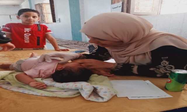 جامعة المنوفية توقع الكشف الطبي المجاني على 530 مواطن في القافلة الطبية بكفر سنجلف