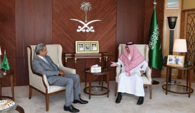 السفير السعودي يلتقي رئيس قناة MBC مصر «صور»