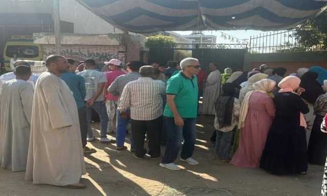 لجان الاعادة في انتخابات الشيوخ تستقبل المواطنين ببني سويف