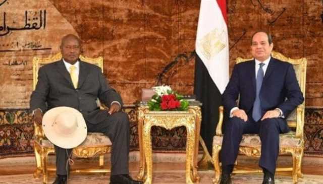 الرئيس الأوغندي يشكر السيسي على دعم بلاده بالأمصال