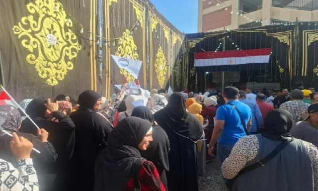 إقبال كثيف من الناخبين على لجان انتخابات مجلس الشيوخ بالإسكندرية