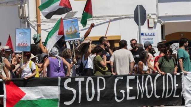 دعمًا لفلسطين ورفضًا لجرائم الاحتلال.. اليونان تنتفض في وجه إسرائيل