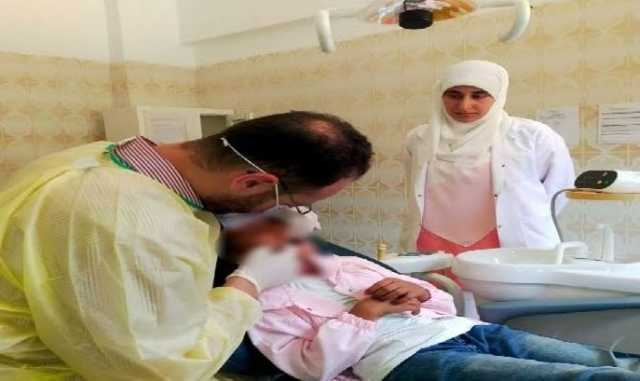 توقيع الكشف الطبي على 1800 مريض ضمن قافلة طبية فى صان الحجر بالشرقية