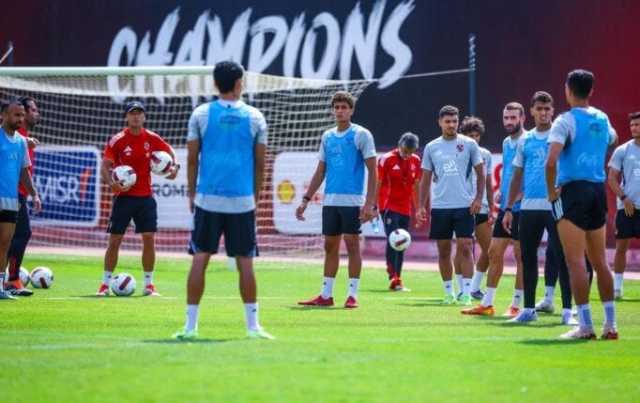 الأهلي يختتم تدريباته اليوم استعدادًا لمواجهة فاركو في الدوري