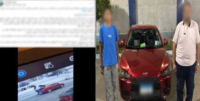الداخلية تكشف ملابسات فيديو لأب يجبر طفله على الركوب داخل شنطة سيارته بالشرقية