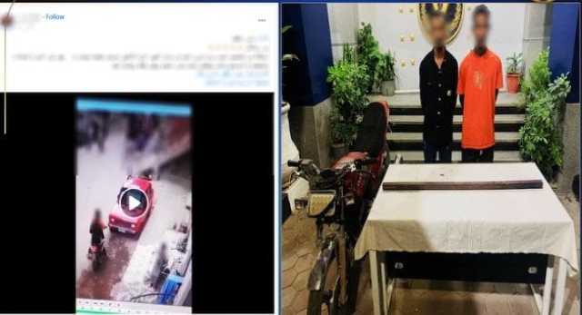 ضبط المتهم بالاعتداء على صاحب محل بالفيوم باستخدام عصى خشبية | فيديو