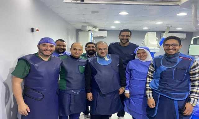 مستشفى دمنهور التعليمي تحصد «الجائزة البلاتينية» من المنظمة العالمية للسكتة الدماغية