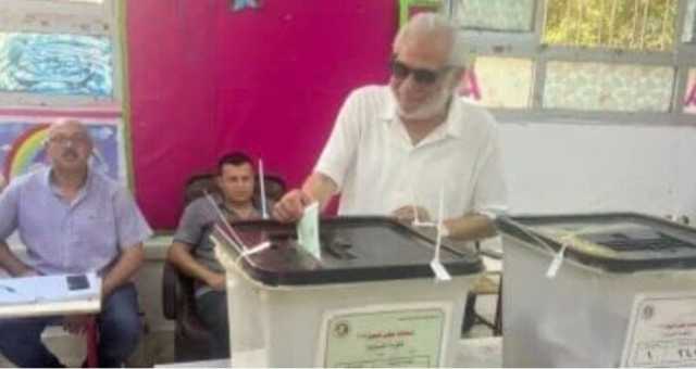سامح الصريطي يدلي بصوته في انتخابات مجلس الشيوخ 2025