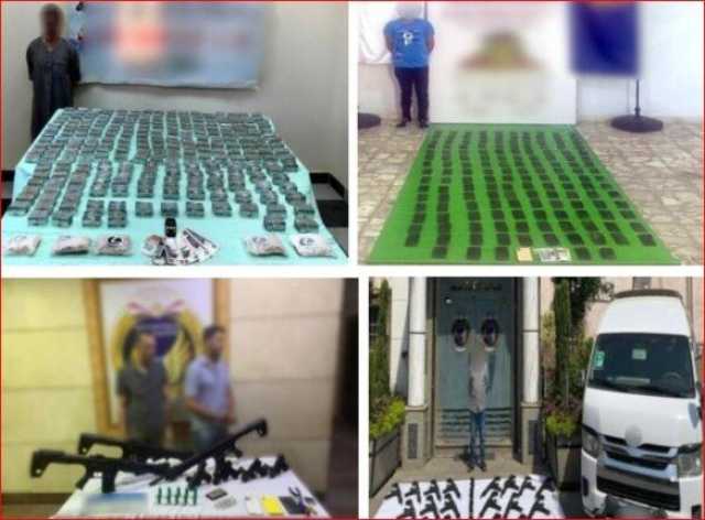 ضبط مواد مخدرة بـ 110 مليون جنيه عقب تبادل إطلاق النيران مع الشرطة في الشرقية والدقهلية