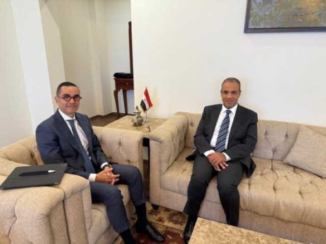 وزير الخارجية والهجرة يلتقي وزير الاستثمار والتجارة الخارجية