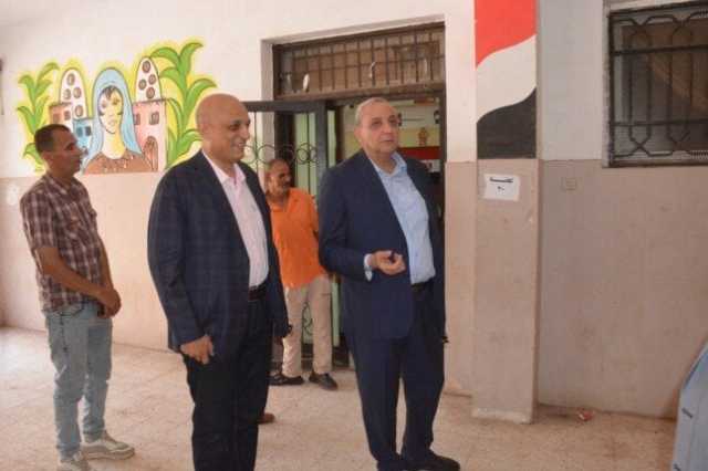 محافظ الغربية يتفقد جاهزية لجان انتخابات مجلس الشيوخ بطنطا