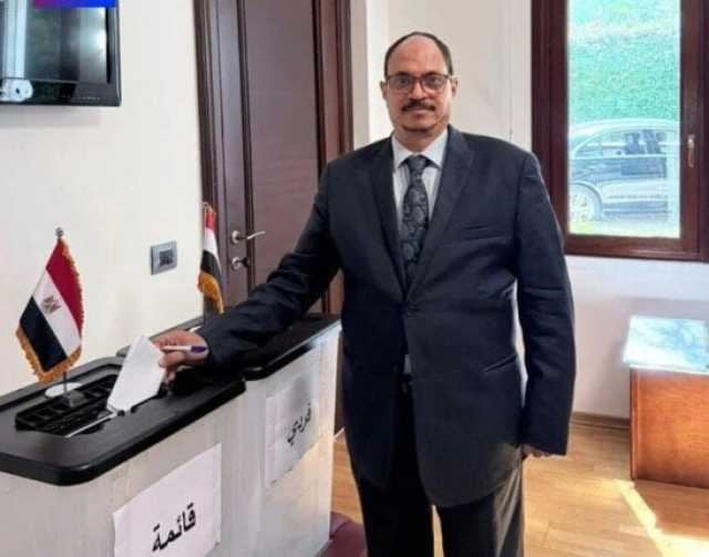 انتخابات الشيوخ.. المصريون في ألبانيا يدلون بأصواتهم «صور»