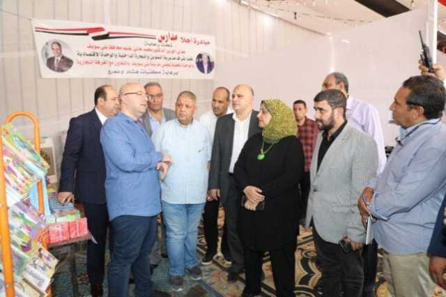 بأسعار مُخفضة.. محافظ بني سويف يفتتح معرض«أهلاً مدارس» لتوفير المستلزمات الدراسية