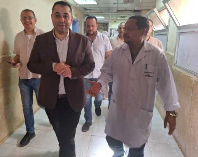 مدير صحة قنا يناقش إنشاء عناية مركزة للأطفال ويوجه بسرعة إصلاح جهاز الأشعة المقطعية