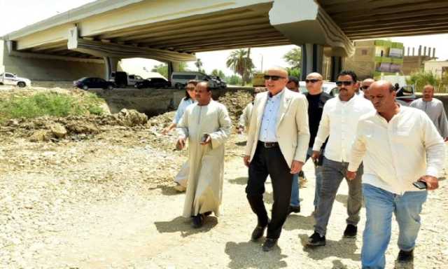 محافظ الأقصر يتفقد عددًا من المشروعات التنموية والخدمية بمركزي البياضية والزينية