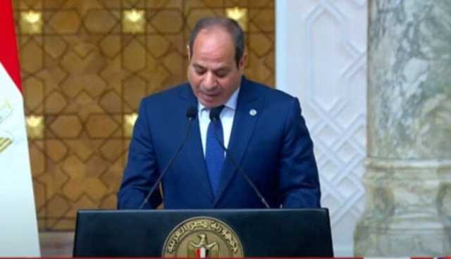 الرئيس السيسي: 5 آلاف شاحنة مساعدات جاهزة لدخول غزة من معبر رفح