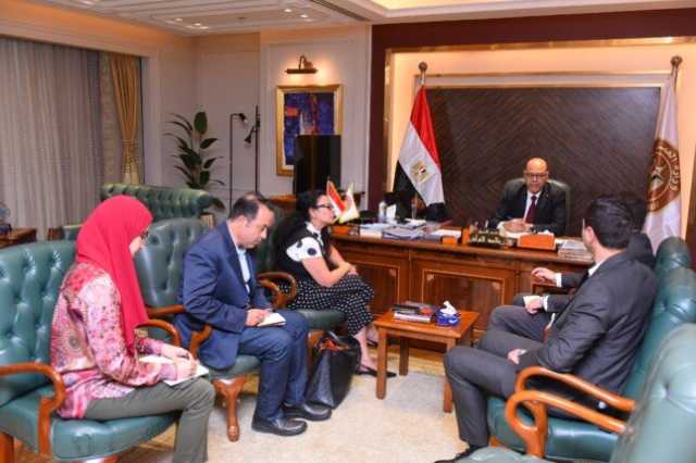جبران يبحث مع «ماجنت بلتون» التعاون في تطوير الموارد البشرية والتطوير المهني