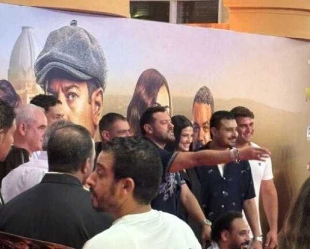 نجوم الفن يشاركون صناع «درويش» الاحتفال بالعرض الخاص «صور»