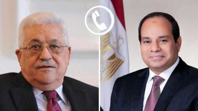 الرئيس السيسي يتلقى اتصالًا من نظيره الفلسطيني ويشدد على موقف مصر الثابت والداعم للأشقاء