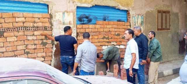 المنيا توقف تحويل شقة سكنية لنشاط تجاري وتتخذ إجراءات قانونية صارمة