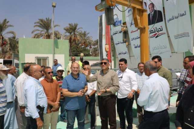 محافظ الجيزة يُطلق التشغيل التجريبي لمحطتي صرف صحي «البرمبل» و«صول» بأطفيح