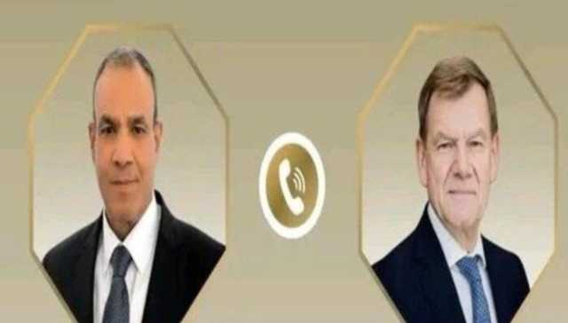 وزير الخارجية يؤكد لنظيره الألماني رفض مصر القاطع لتوسيع العمليات الإسرائيلية في غزة
