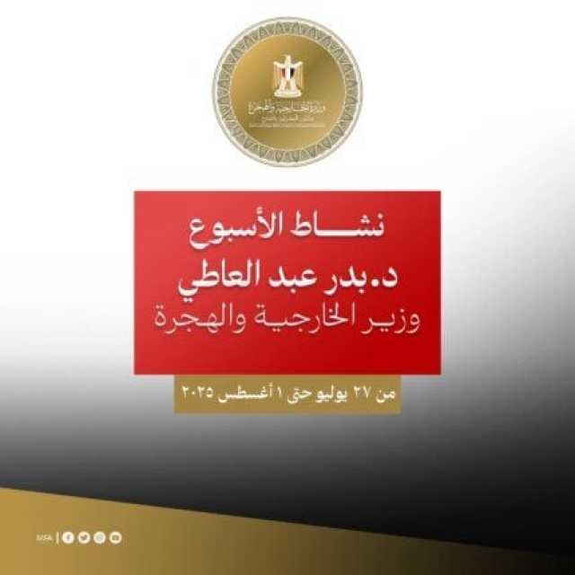 لقاءات مكثفة.. أبرز أنشطة وزير الخارجية خلال أسبوع «إنفوجراف»