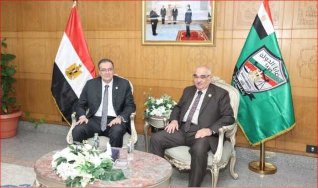 لـ تهنئته بالمنصب الجديد.. المهندس حاتم نبيل يزور رئيس هيئة قضايا الدولة