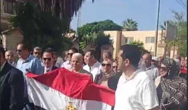 مسيرة حاشدة تجوب شوارع كفر الشيخ لدعوة المواطنين للمشاركة في انتخابات مجلس الشيوخ 2025