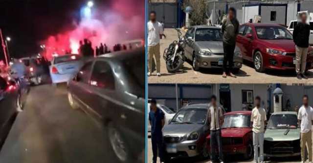 حفل زفاف انتهى في قسم الشرطة.. ضبط سائقين عرضوا حياة المواطنين للخطر بكفر الشيخ