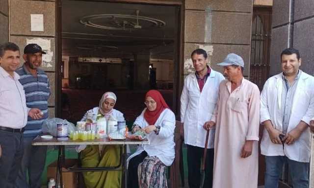 استمرار القوافل البيطرية المجانية بقرى كفر الشيخ لفحص وعلاج الحيوانات والطيور