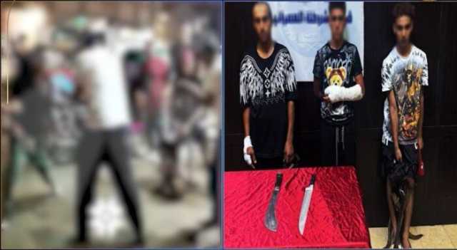 الداخلية تضبط المتهمين بالتشاجر بأسلحة بيضاء و«كلب» في الجيزة