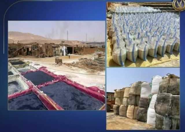 ضبط 342 طن أسمدة زراعية بمصنع غير مرخص في الجيزة
