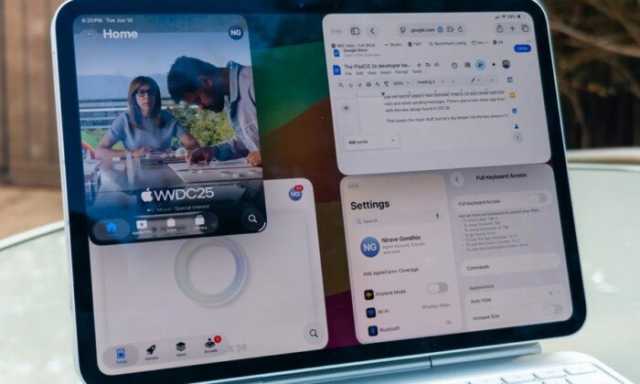 خمس ميزات جديدة تغيّر قواعد اللعبة في جهاز آيباد iPadOS 26