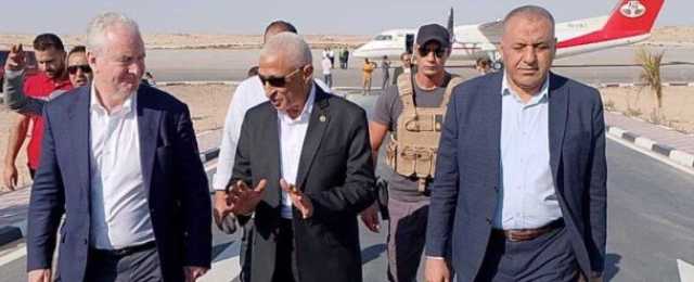 وفد مجلس الشيوخ الأمريكي يزور معبر رفح ومخازن المساعدات