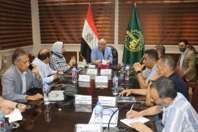 محافظ القليوبية يستعرض مخططًا متكاملًا للمرحلة (د) من ممشى أهل مصر ببنها