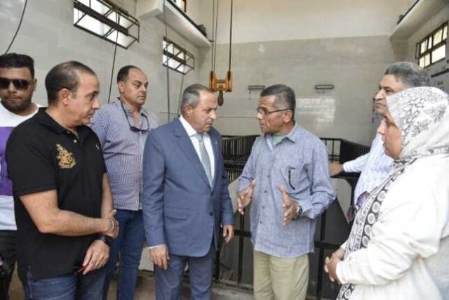 محافظ بورسعيد يتابع العمل بمحطتي معالجة الصرف الصحي الرئيسية ببورفؤاد والفيروز