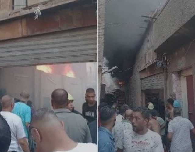 عاجل | اندلاع حريق قرب مستشفى الجلاء بوسط القاهرة «صور»